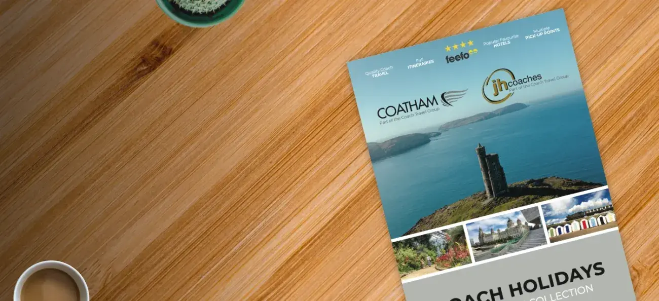 Coatham brochure on table