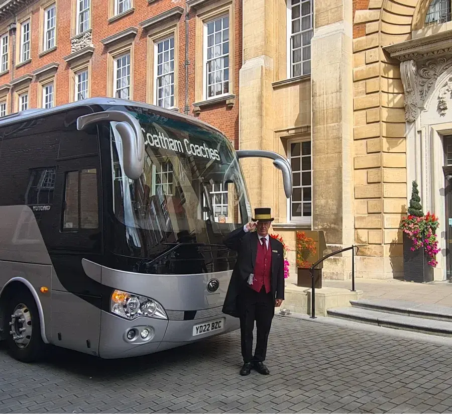 Coathams coach with concierge